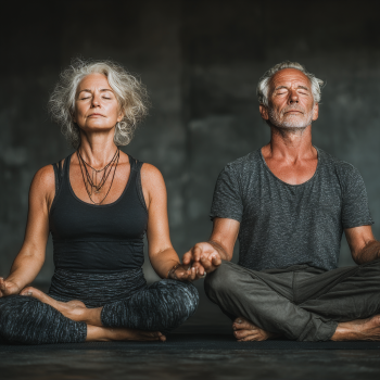 Засновники smoravisk під час медитації